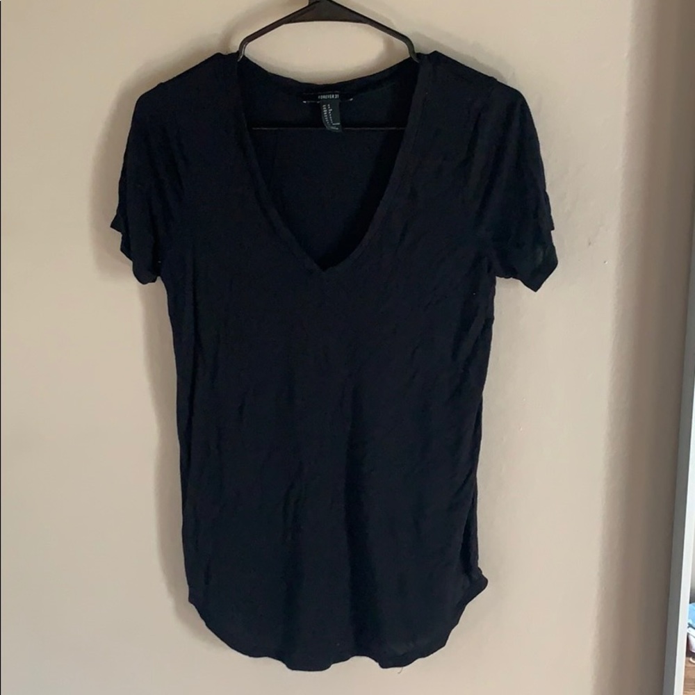 Black V neck
